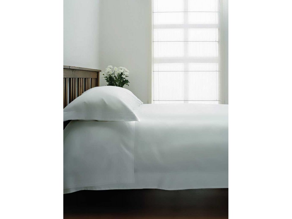 Belledorm 400 Thread Count Sateen Egyptian Cotton 15" White Fitted Sheets